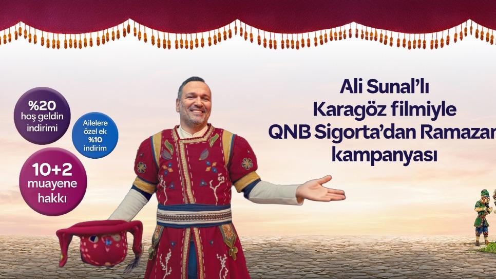 Ali Sunal’lı Karagöz filmiyle QNB Sigorta’dan Ramazan kampanyası
