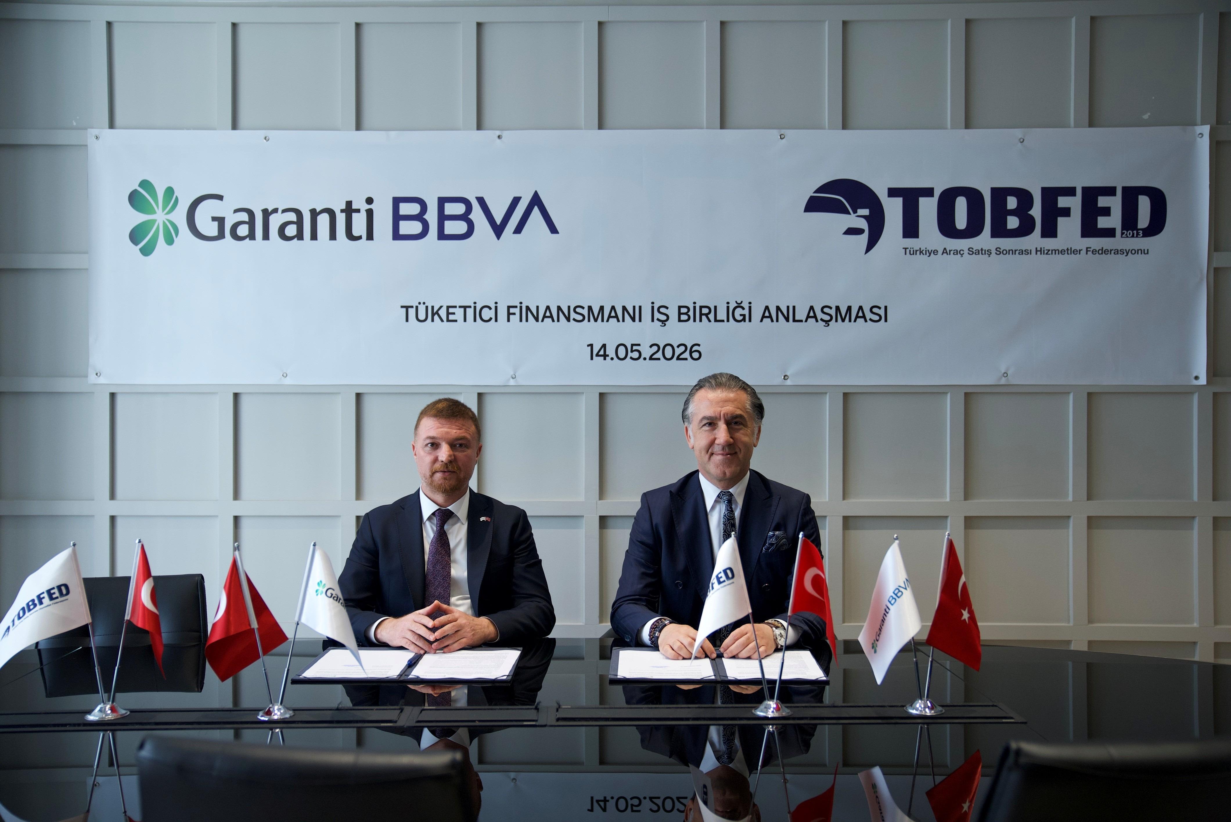 Garanti BBVA ve TOBFED’den Otomotiv Ekosisteminde Güçlü Finansman İş Birliği