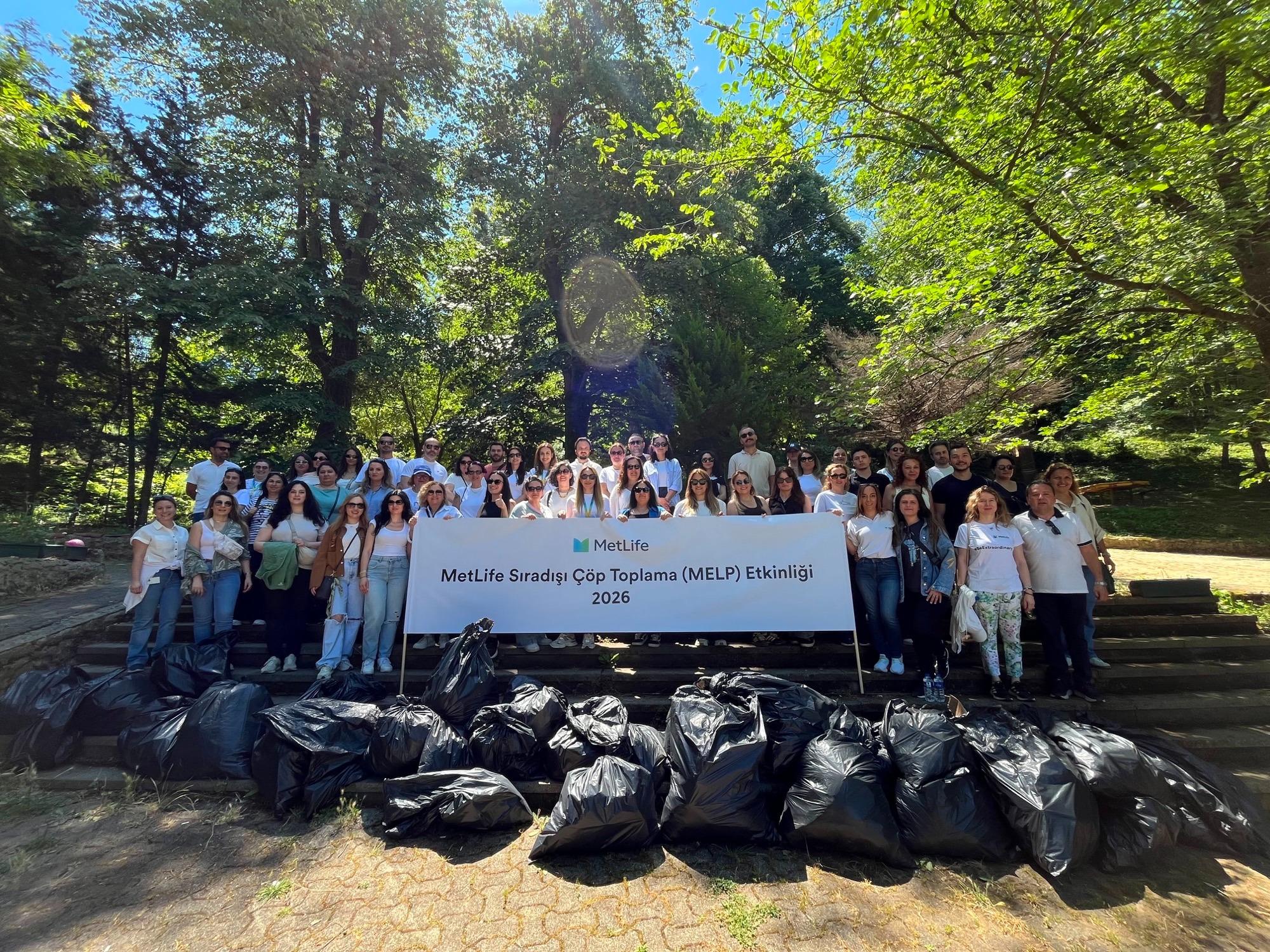 60 MetLife Gönüllüsü Beykoz’da Çevre Temizliği Yaptı