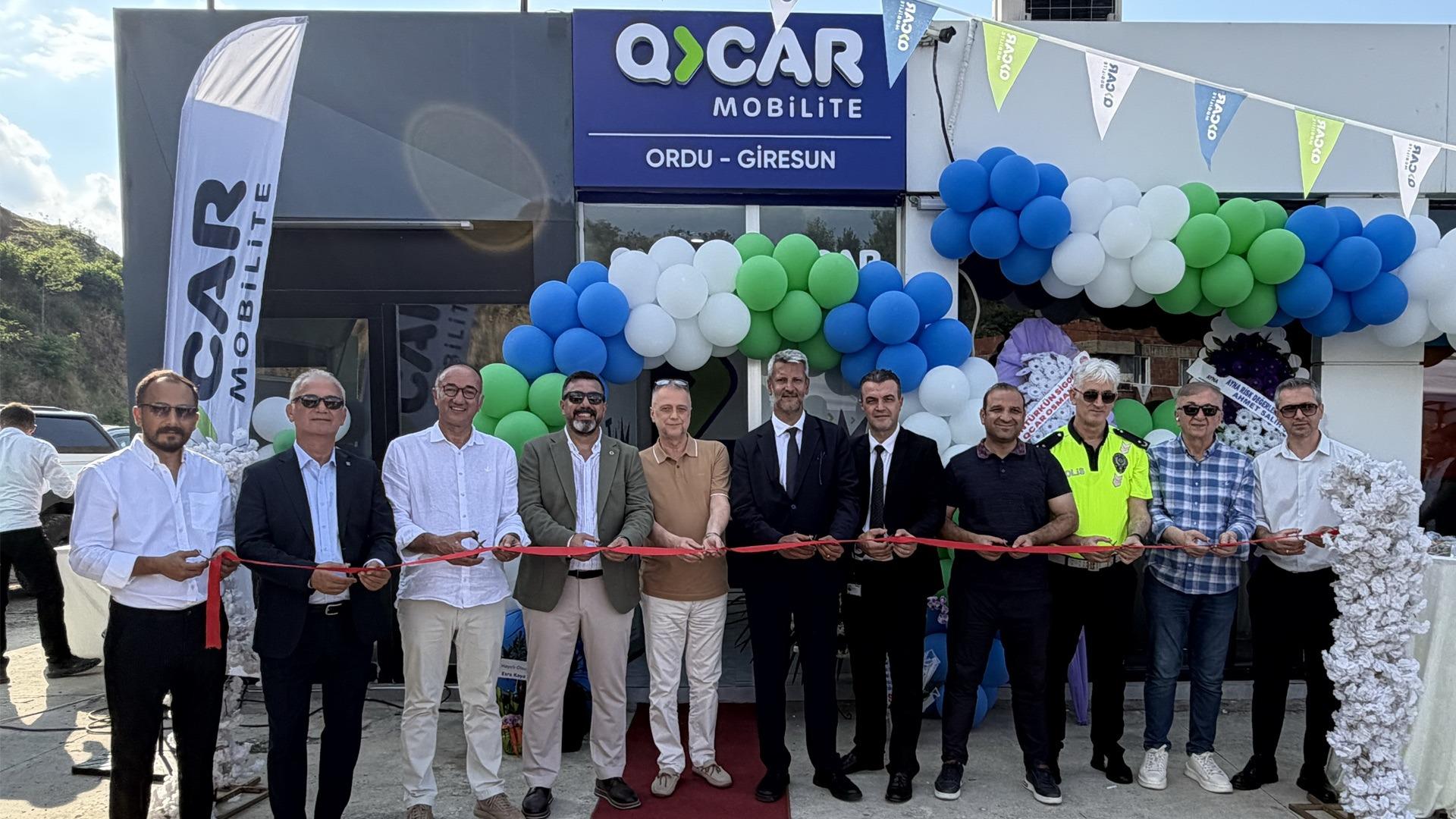 QCAR Mobilite Yeni Şubesini Ordu - Giresun’da Hizmete Açtı