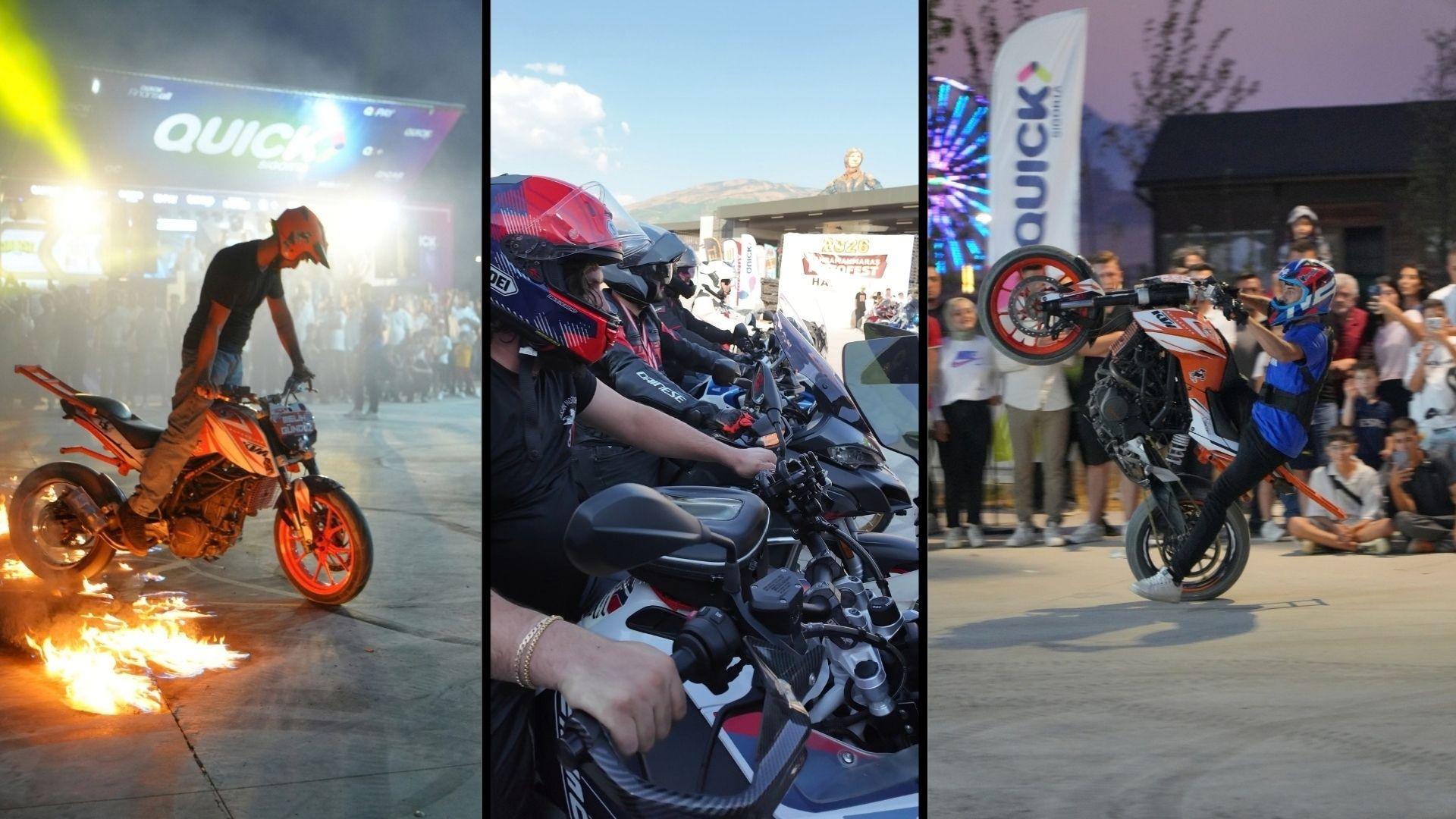 2. Quick Sigorta Kahramanmaraş Motofest 50.000 Ziyaretçiyi Ağırladı