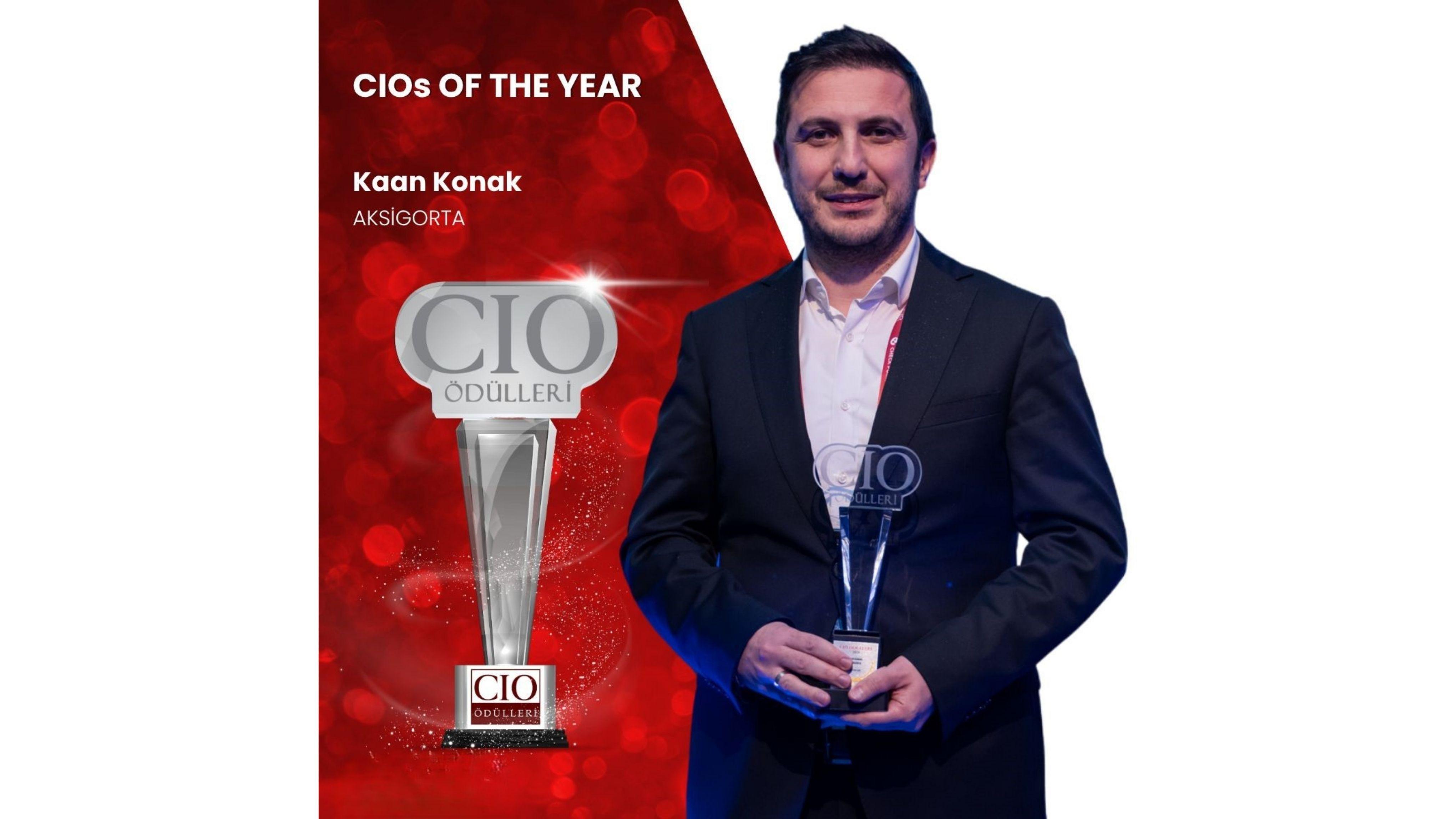 Aksigorta CIO’su Kaan Konak, “En İyi 25 CIO” Listesinde Yer Aldı