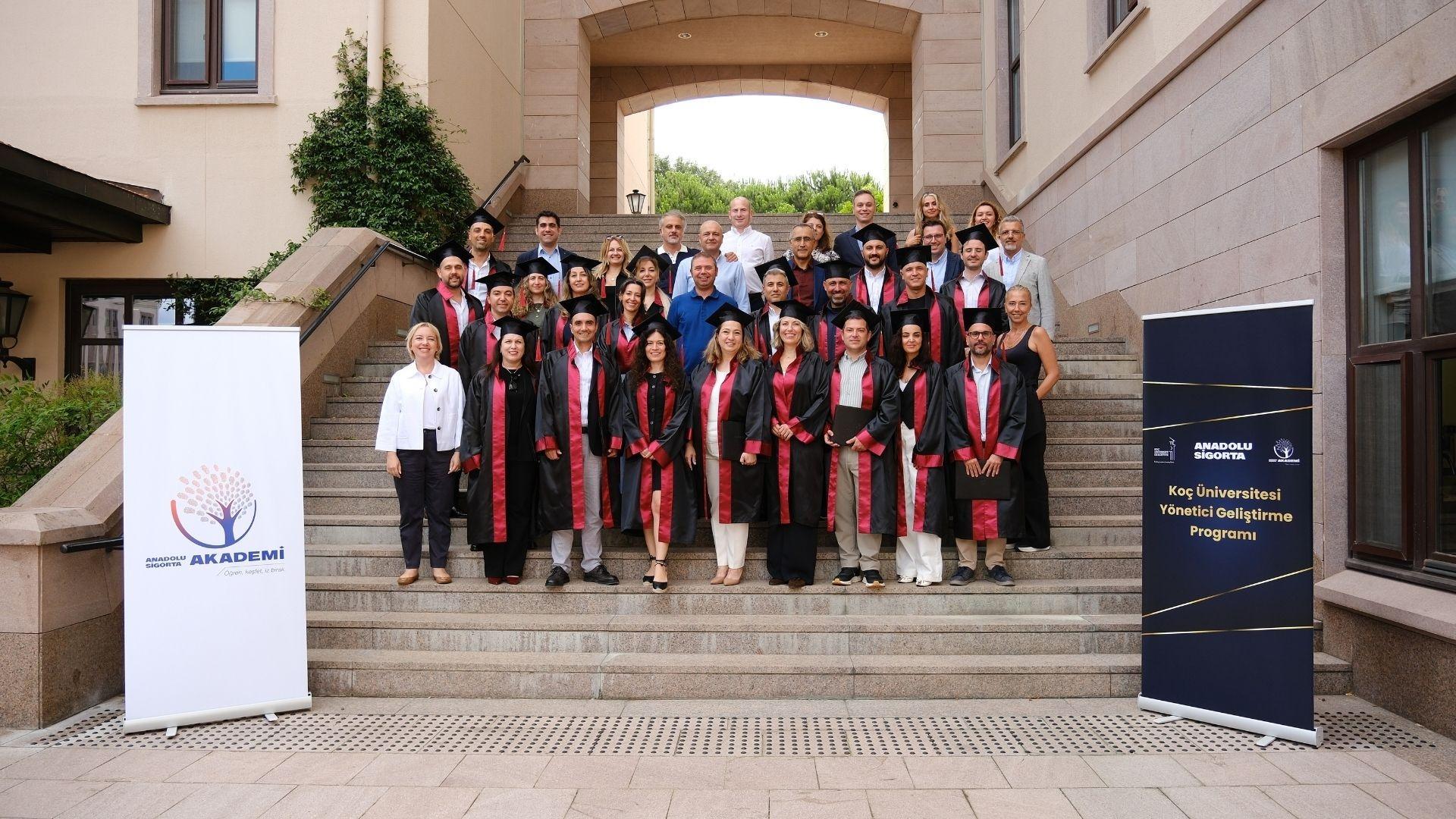 Anadolu Sigorta’da Koç Üniversitesi Yönetici Geliştirme Programı 6. Dönem Mezunlarını Verdi