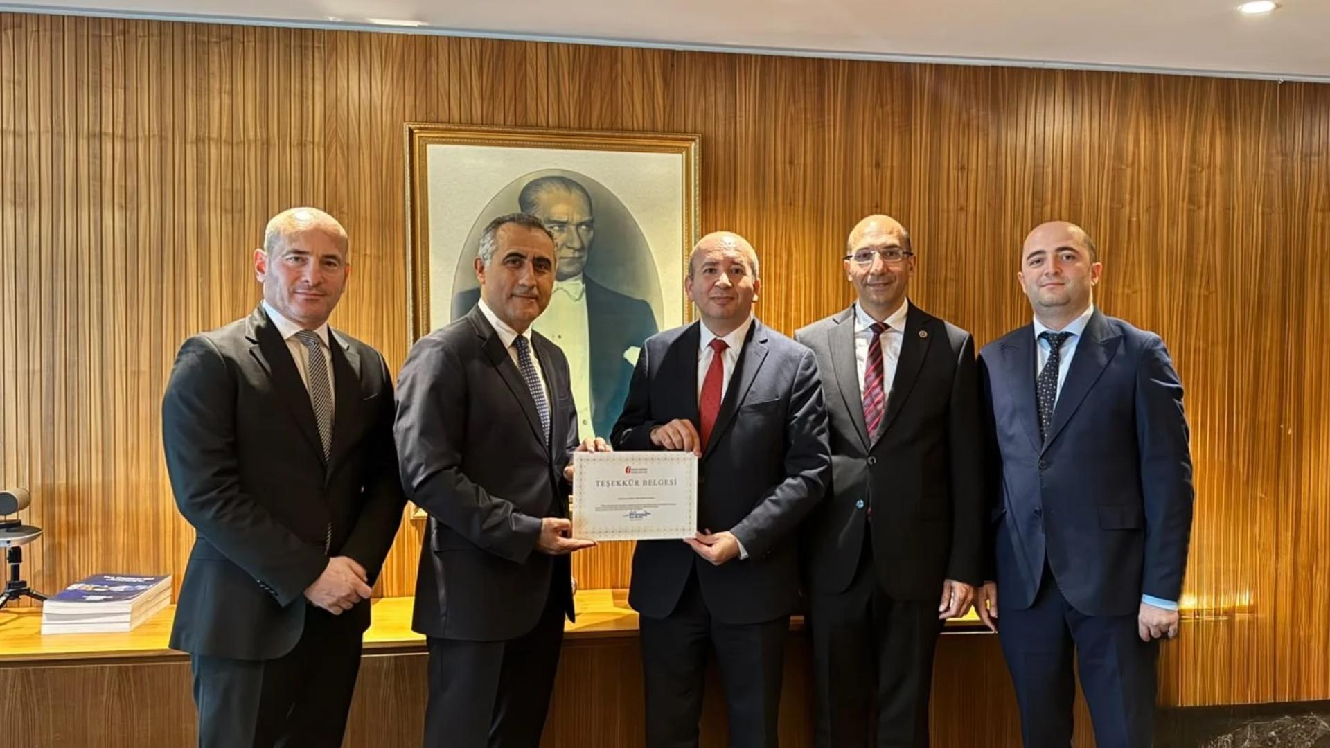 Anadolu Sigorta Bu Sene de İstanbul Defterdarlığı Tarafından Teşekkür Belgesi ile Onurlandırıldı
