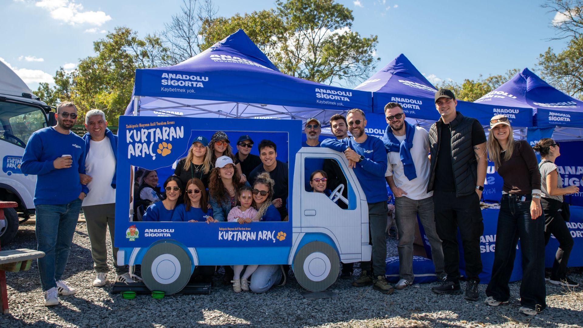 Anadolu Sigorta, Kurtaran Ev Festivali’ne Kurtaran Araç ile Katıldı