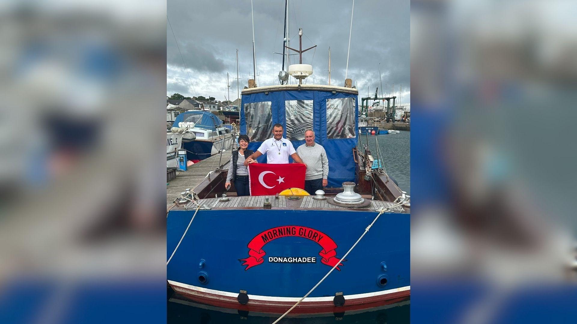 AXA Türkiye’nin Değerler Ortağı Tuna Tunca Ocean's 7 Yolculuğunda Kuzey Kanalı'nı  Başarıyla Geçti!