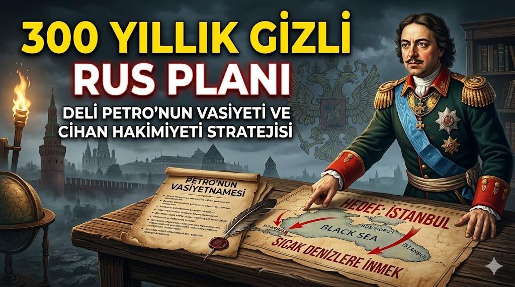Birinci Petro’nun Vasiyetnamesi: Rusya’nın Dünya Hâkimiyeti Planı