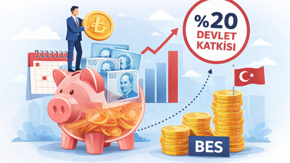 BES’te Devlet Katkısı Yeniden Düzenlendi: Oran %20 Oldu