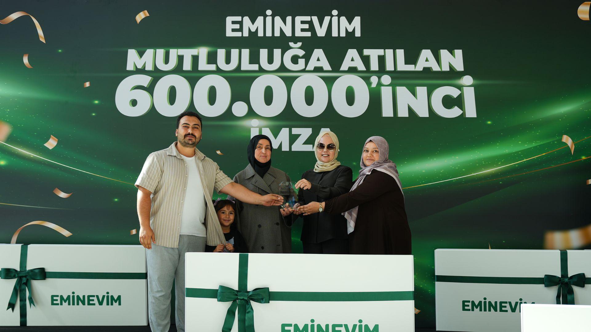 Eminevim’den 600 Bininci Teslimatla Tarihi Rekor