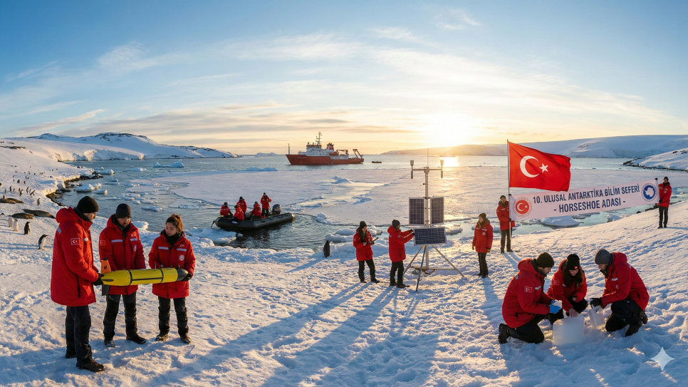 Türkiye’den Kutup Çıkartması: 10. Ulusal Antarktika Bilim Seferi Yola Çıktı!