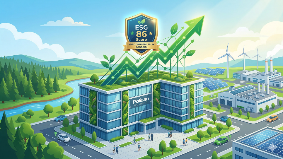 Polisan Holding Sürdürülebilirlik Endeksi’nde 9. Yılında: 517 Şirket Arasında 6. Sırada