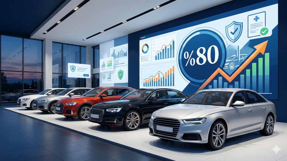 Kaskoda Genel Oran %26, Yeni Otomobilde %80