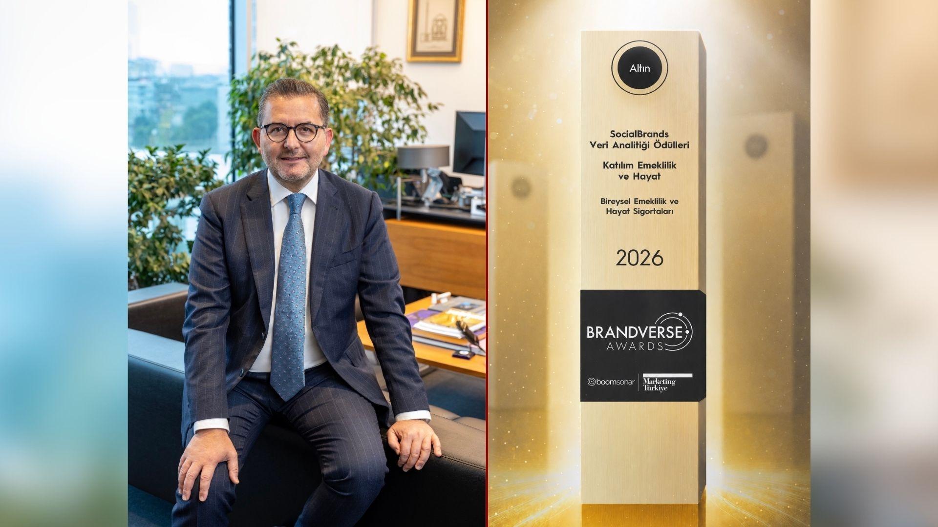 Katılım Emeklilik'e Brandverse Awards’ten Altın Ödül