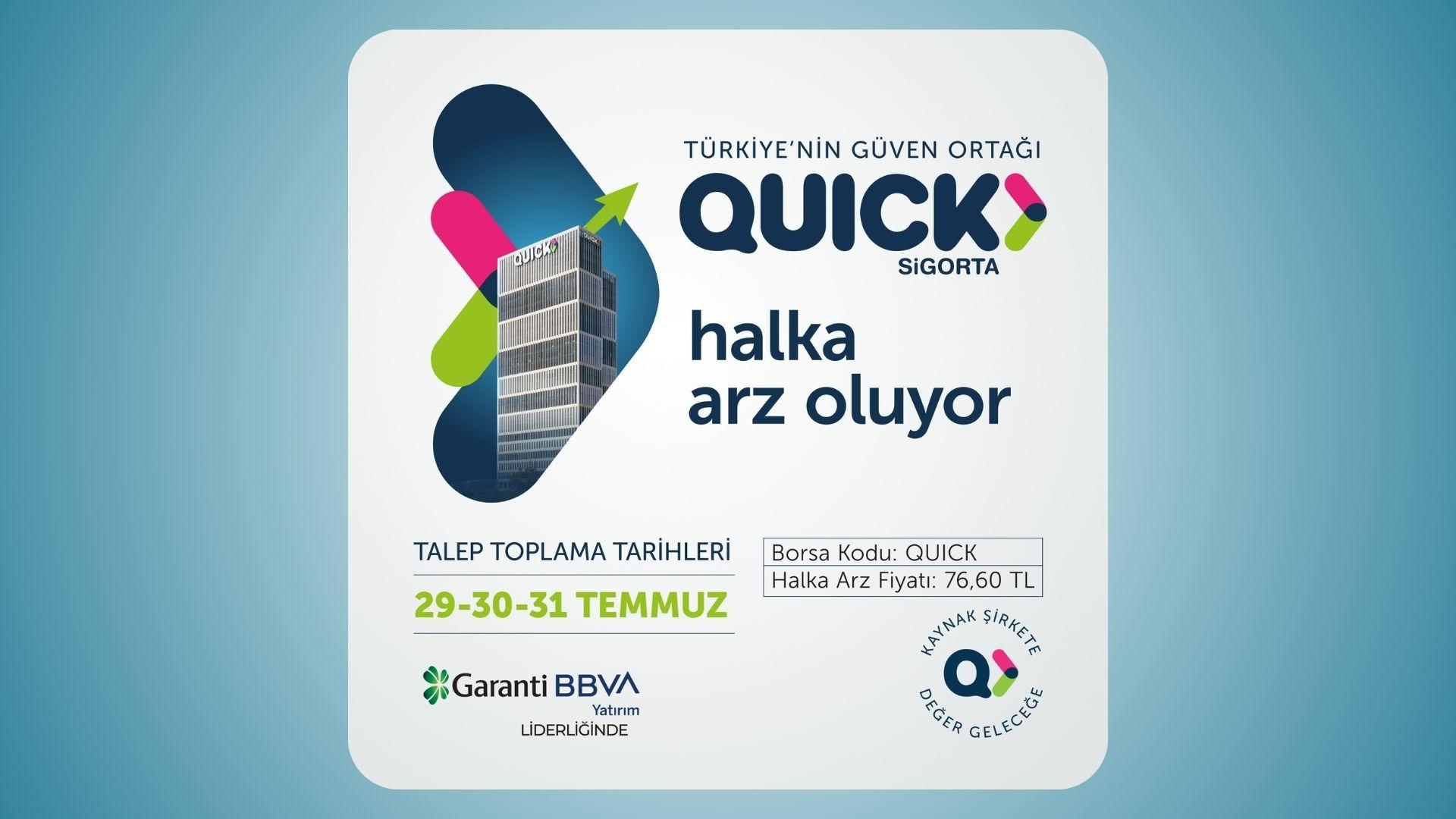 Quick Sigorta Halka Açılıyor, Borsaya Yeni Soluk Geliyor