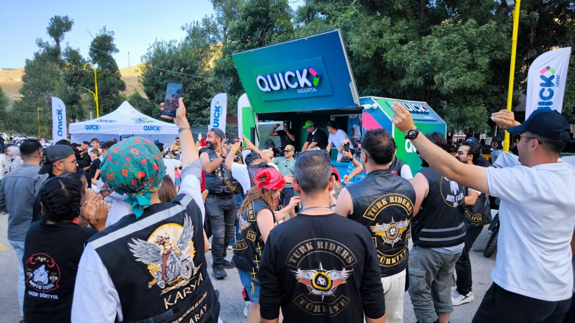 Quick Sigorta Antep ve Malatya'da Motosiklet Tutkusuna Eşlik Etti