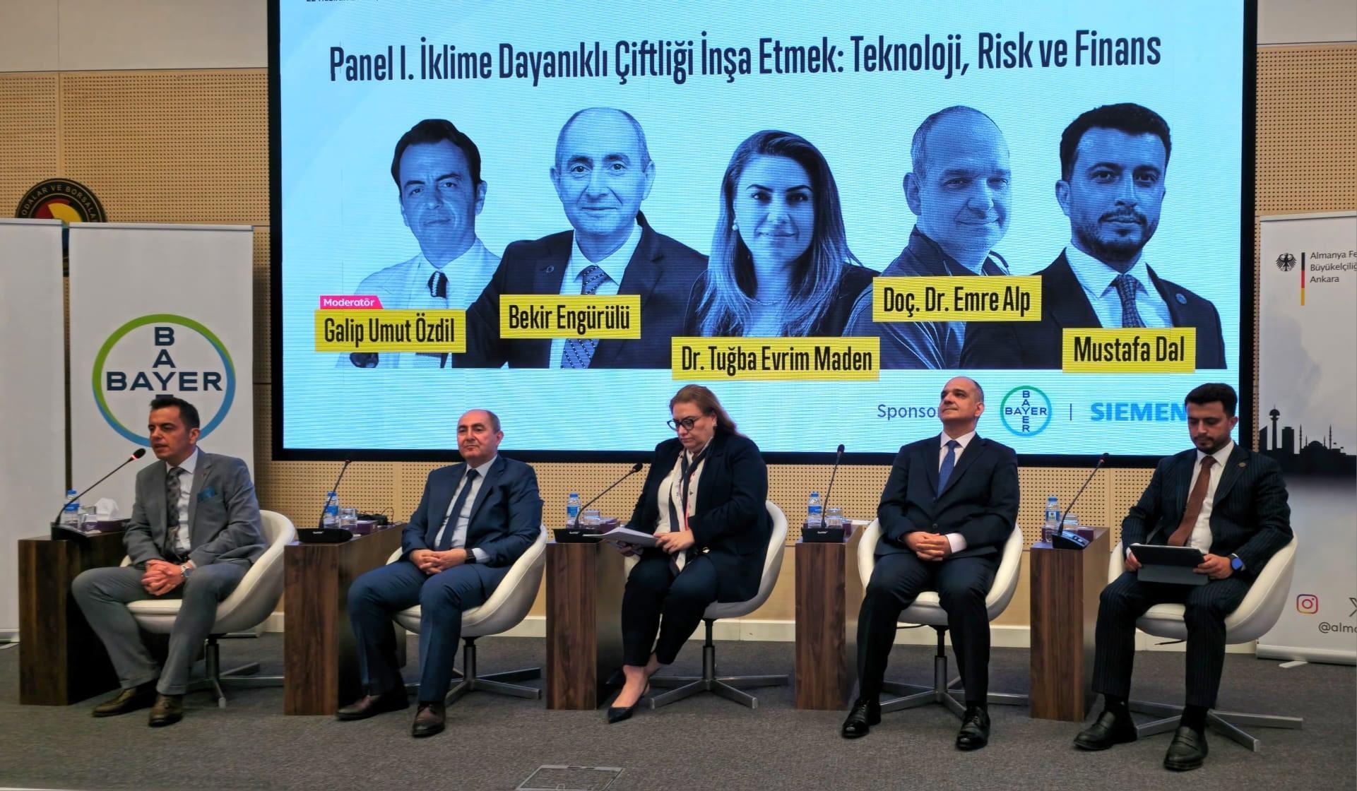TARSİM, İklim Değişikliği, Su ve Tarımın Geleceğinin Değerlendirildiği Konferans’a Katıldı