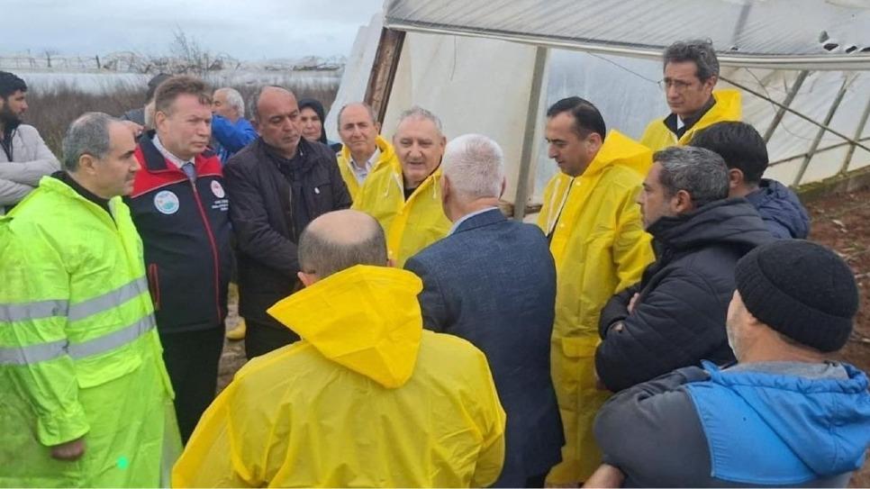 TARSİM ve Bakanlık Yetkilileri Antalya’da Sahada