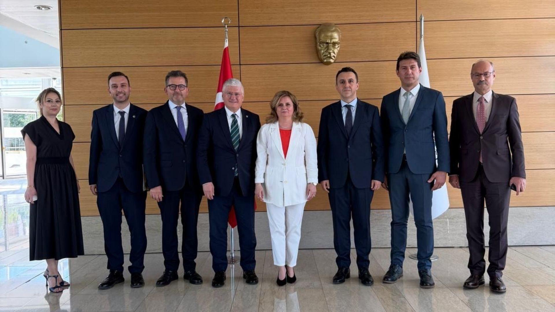 TSB'den Türkiye Noterler Birliği'ne ziyaret