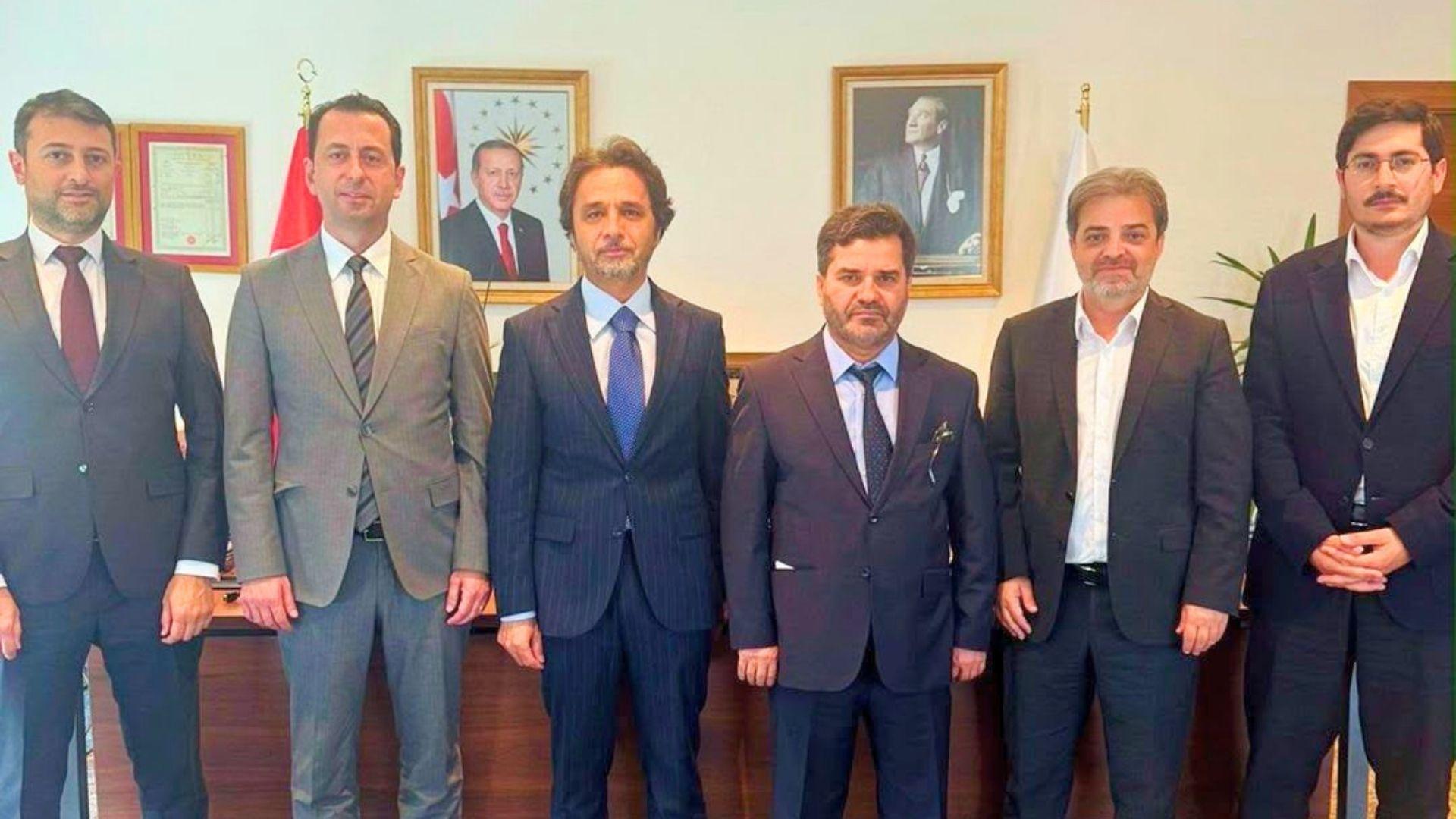 Türkiye Katılım Sigorta'dan SEDDK Başkanı Davut Menteş'e Ziyaret