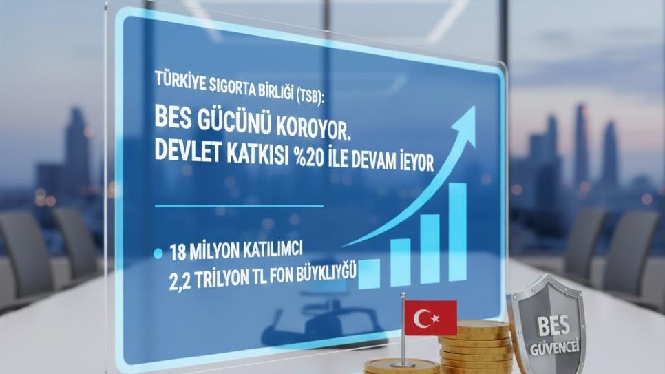 TSB’den BES Açıklaması: Devlet katkısı %20 oranıyla güçlü bir şekilde devam ediyor