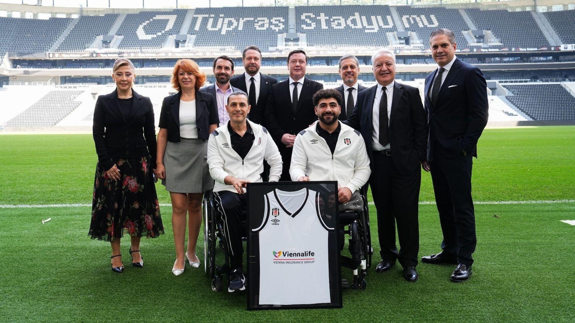 Viennalife, Beşiktaş Tekerlekli Sandalye Basketbol Takımı'nın İsim Ve Forma Göğüs Sponsoru Oldu