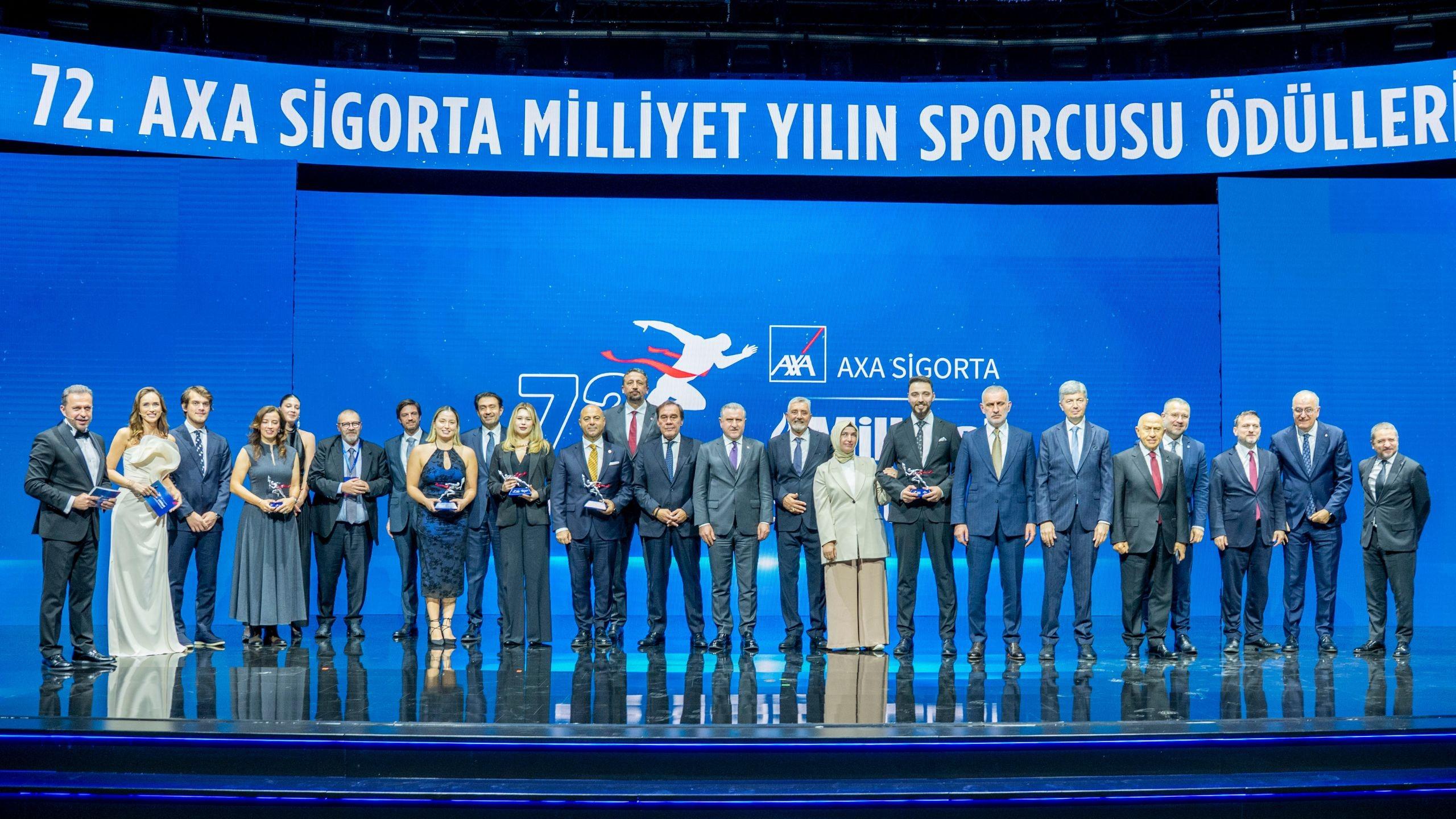 AXA Sigorta’dan Spora Güçlü Destek: 72. Milliyet Yılın Sporcusu Ödülleri