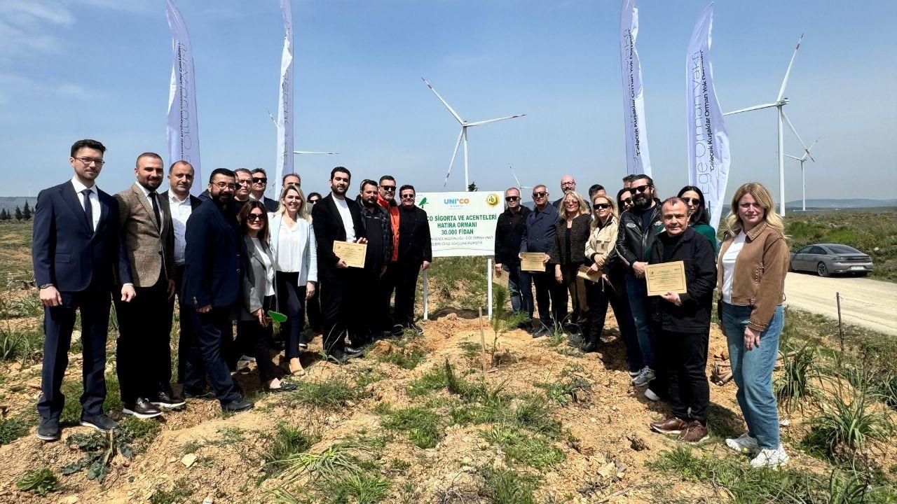 Unico Sigorta’dan 30 Bin Fidanlık Hatıra Ormanı